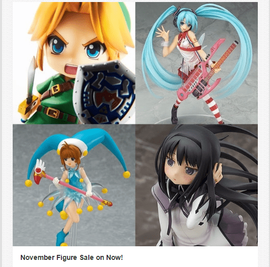 11% Off All In-Stock Anime Figures at Tokyo Otaku Mode